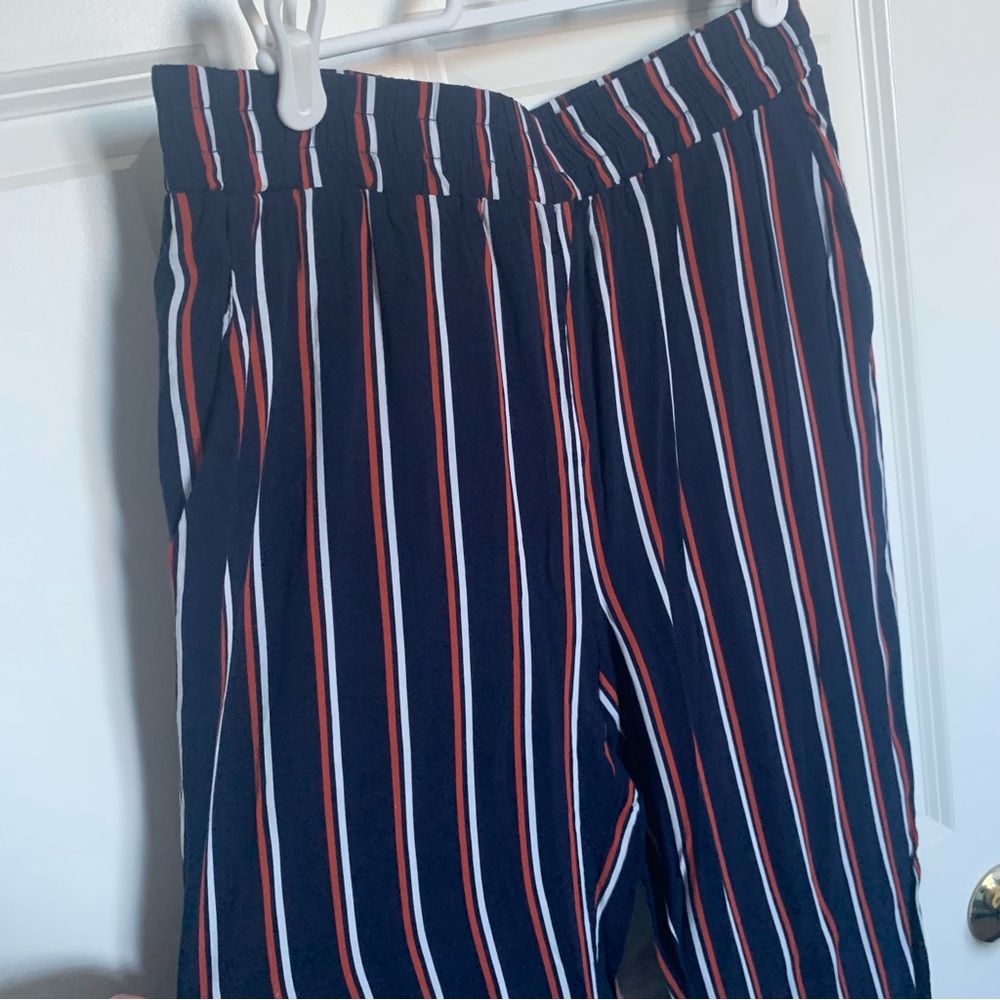 Striped Flowy Pants